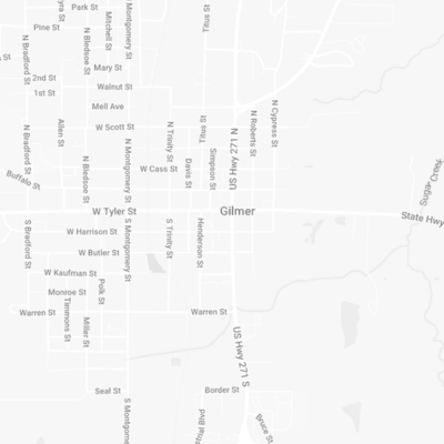 Service Area Maps - Gilmer, TX
