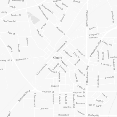 Service Area Maps - Kilgore, TX