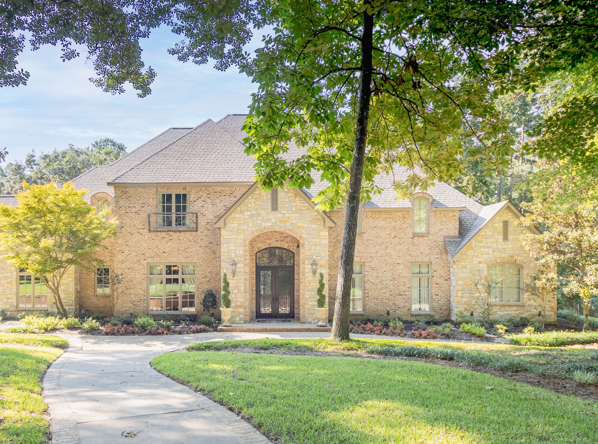 Country french estate exterior